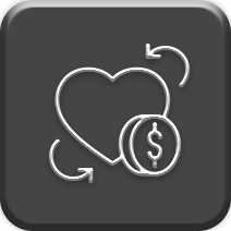 save plus step4-a heart icon representing cashback donated